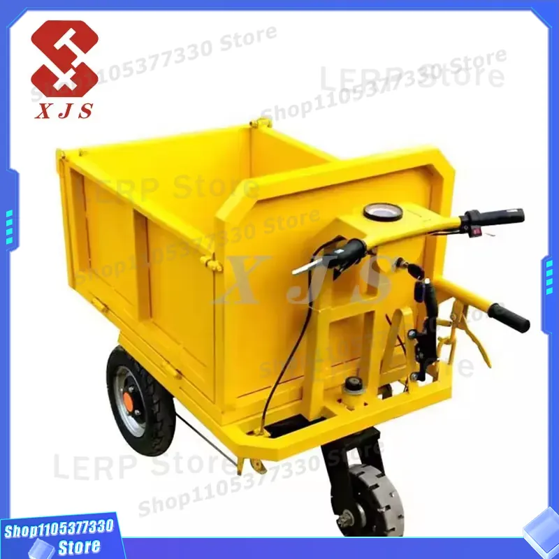 Kids Outdoor Dump Truck - Mini Camión Volquete Eléctrico, Pequeña Carretilla