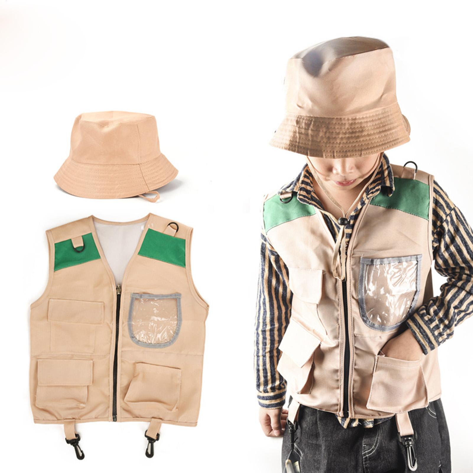 Kids Outdoor Adventure Kit - Conjunto de disfraz de explorador para