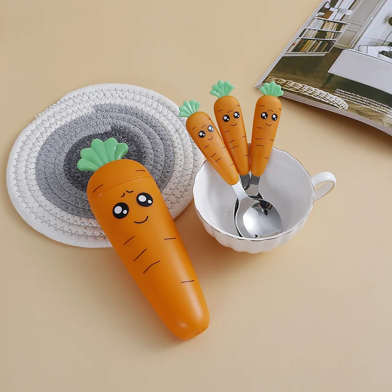 Kids Outdoor Kitchen Set - Juego de vajilla de zanahorias de