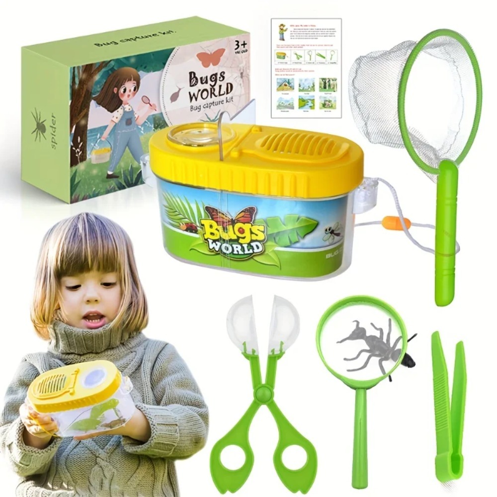 Kids Outdoor Adventure Kit - Kit de explorador para niños, kit