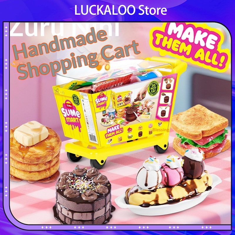 Kids Outdoor Kitchen Set - Zuru Mini Slime Mart Carrito de