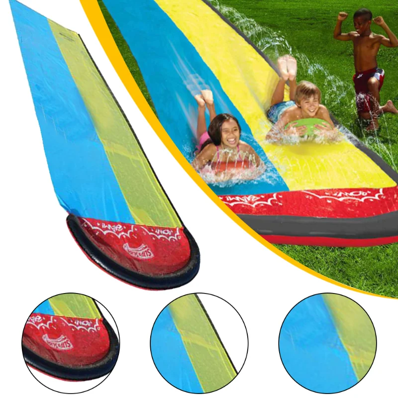 Kids Outdoor Slide Set - Centro de juegos patio trasero niños