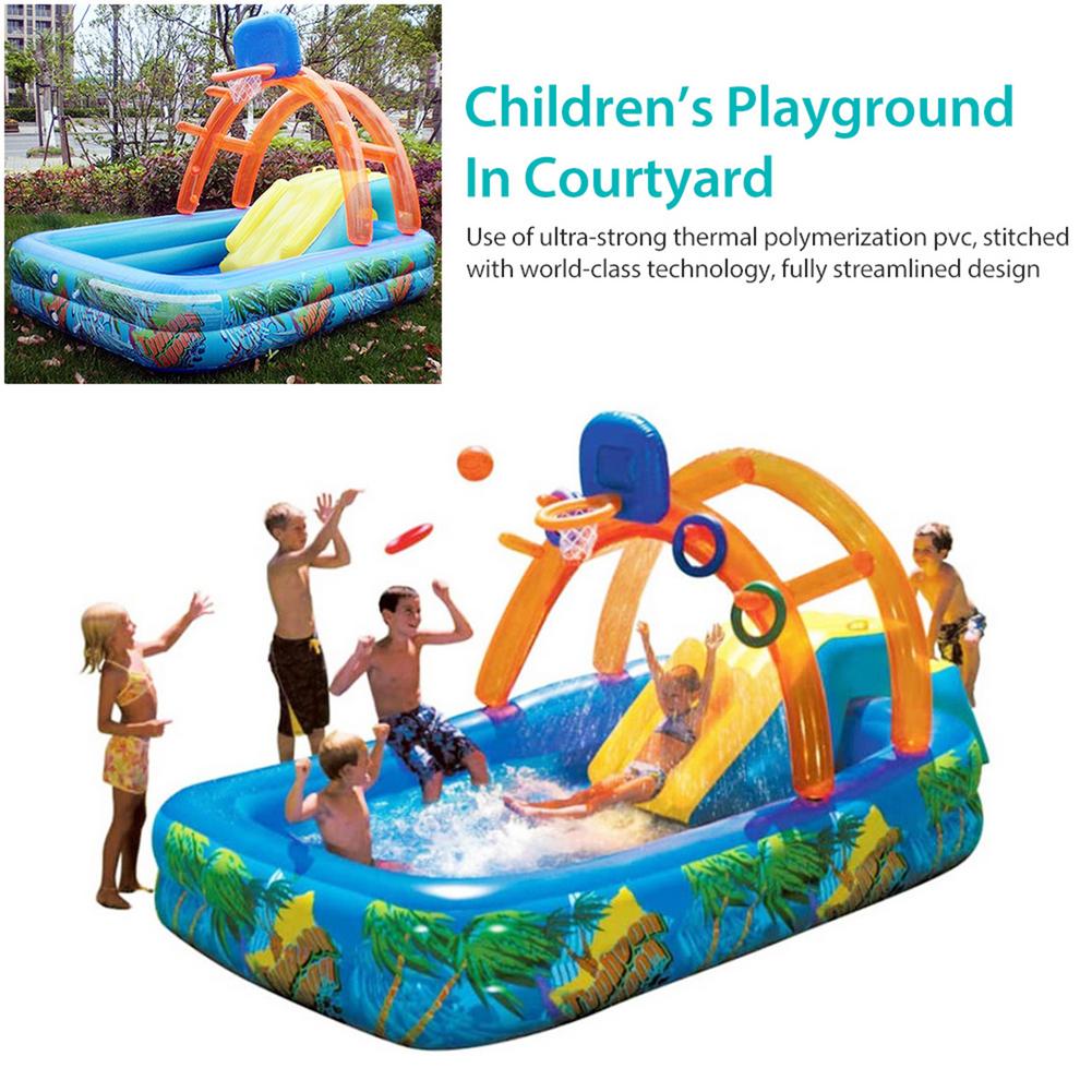 Kids Outdoor Slide Set - Nueva tobogán de agua divertido para