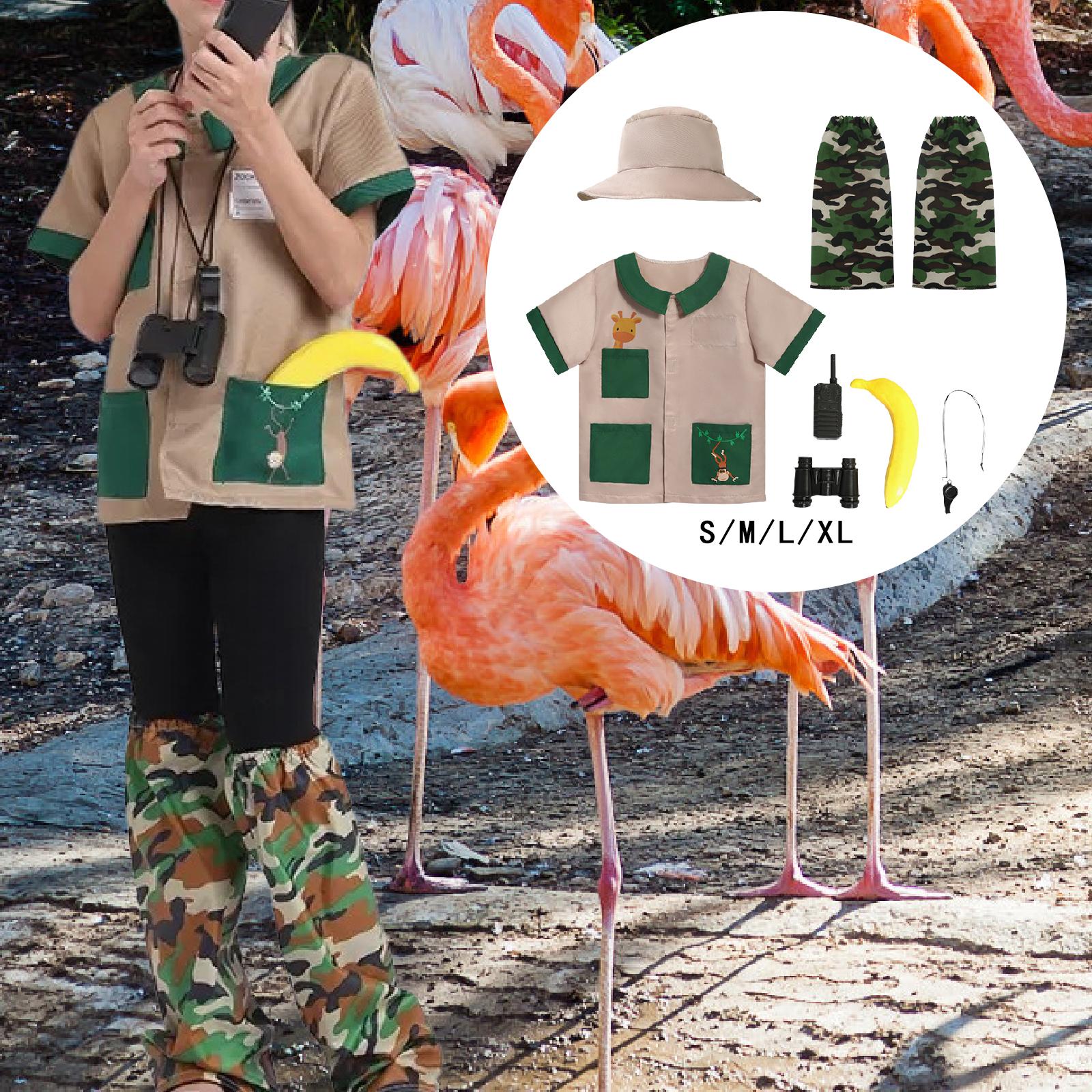 Kids Outdoor Adventure Kit - Conjunto de disfraz de explorador para