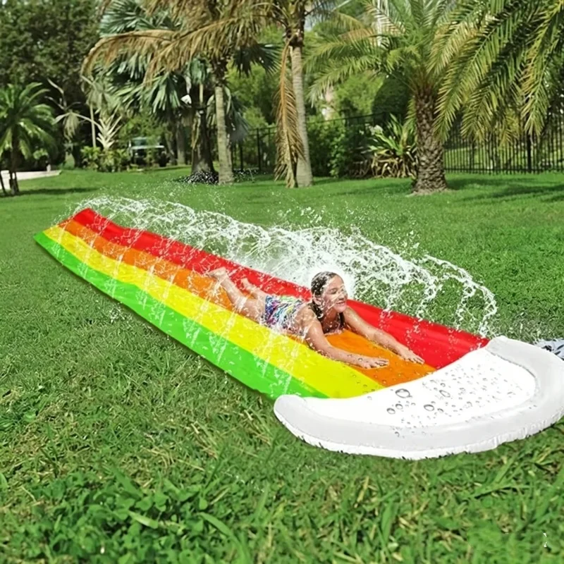 Kids Outdoor Slide Set - Juguetes acuáticos inflables de verano para