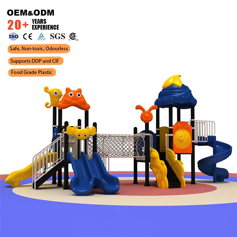 Kids Outdoor Slide Set - Equipo de Entretenimiento Comercial para Exteriores,