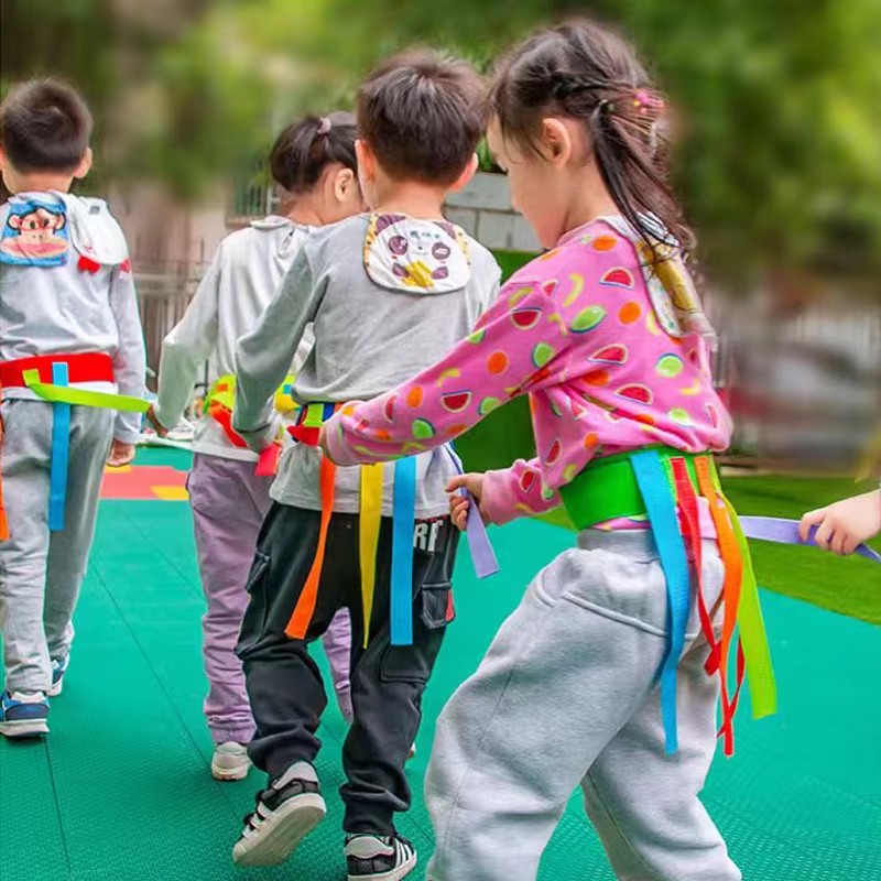 Kids Outdoor Games For Party - Cinturón de juego de cola de