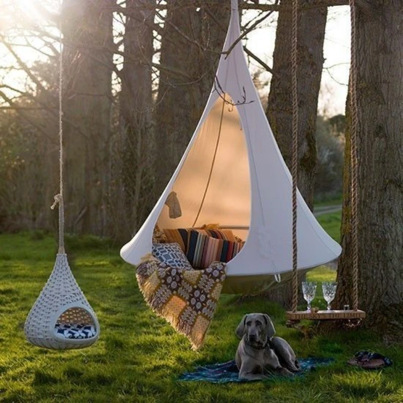 Kids Outdoor Swing Chair - Columpio para niños, hamaca para jardín