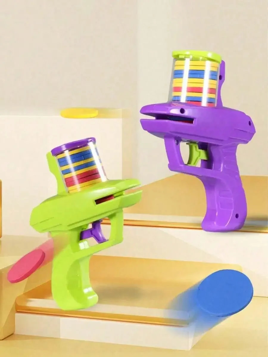 Kids Outdoor Games For Party - Lanzador de discos 2026, juguetes para