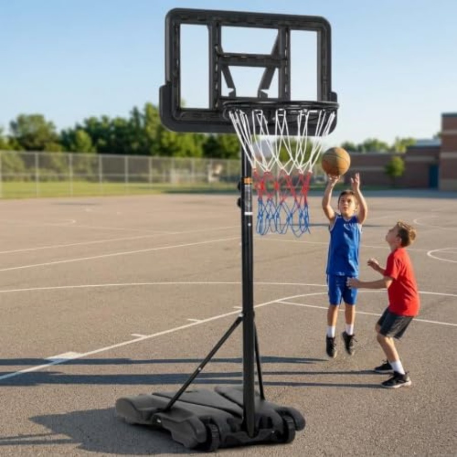 Kids Outdoor Basketball Hoop - Canasta de baloncesto para niños, para