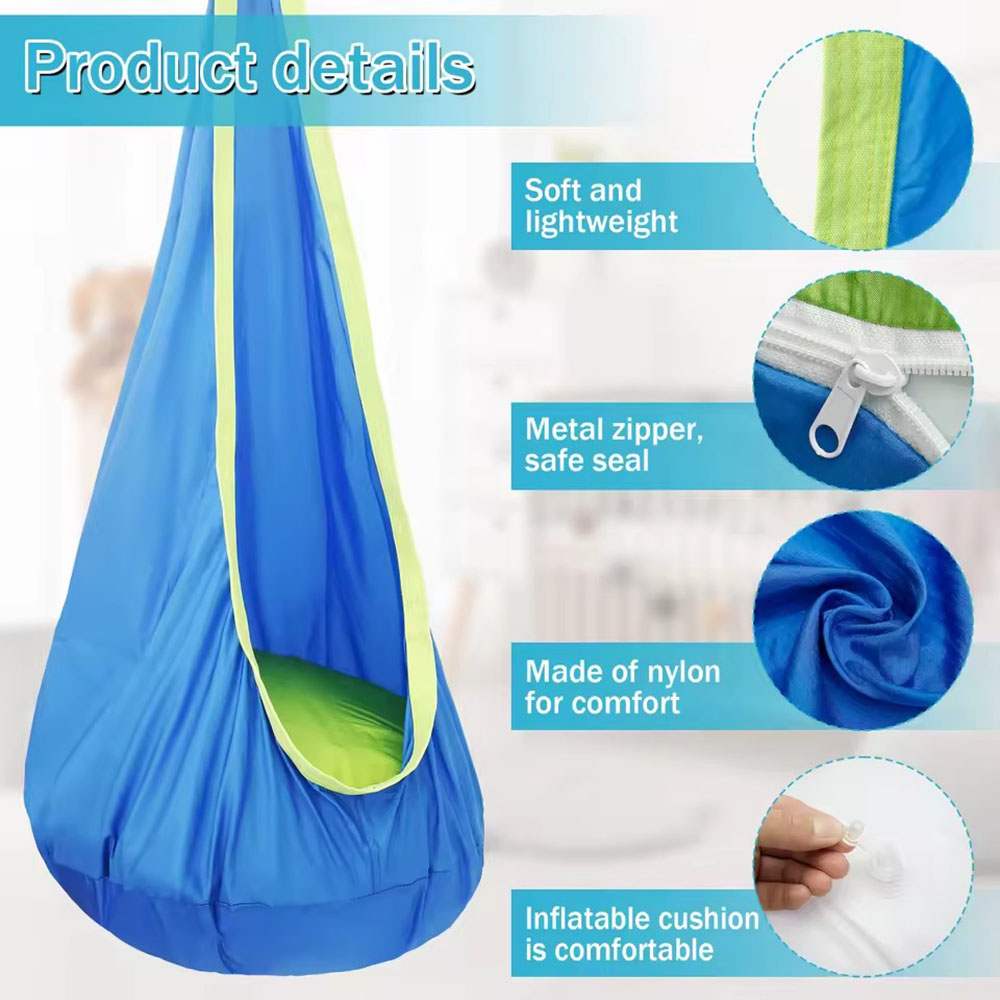 Columpio Tipo Nido para Niños, - Kids Outdoor Swing Chair reseña y precio