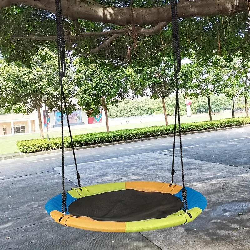 Hamaca Circular de Lona Oxford - Kids Outdoor Hammock Swing reseña y precio