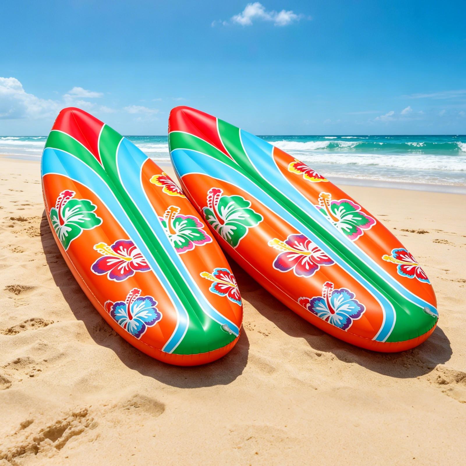 Tabla de surf inflable de 2 pi - Kids Outdoor Games For Party reseña y precio