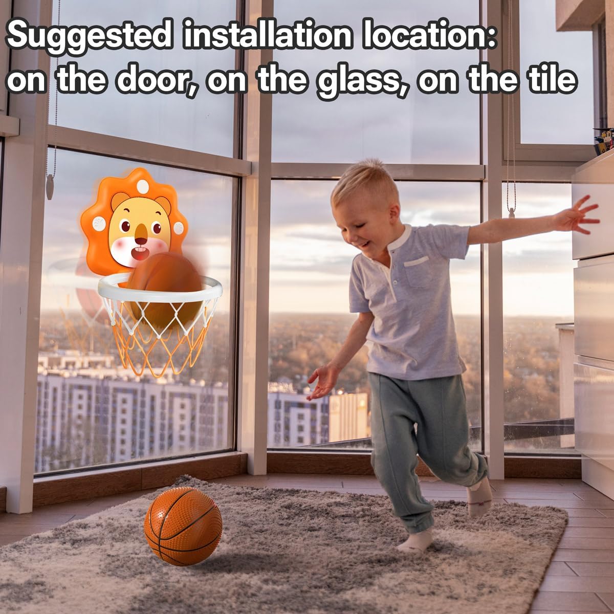 Mini aro de baloncesto de Inte - Kids Outdoor Basketball Hoop reseña y precio