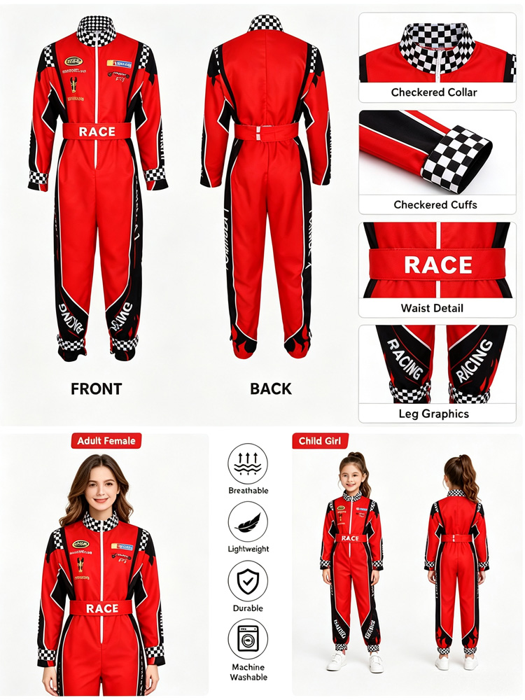 Trajes de Carreras para Adulto - Kids Outdoor Karting reseña y precio