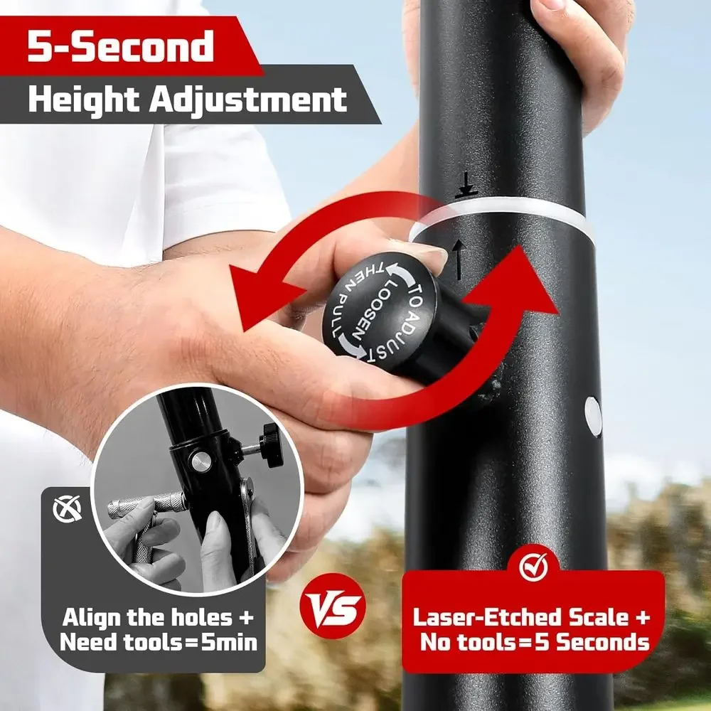 Aro de Baloncesto Portátil par - Kids Outdoor Basketball Hoop reseña y precio