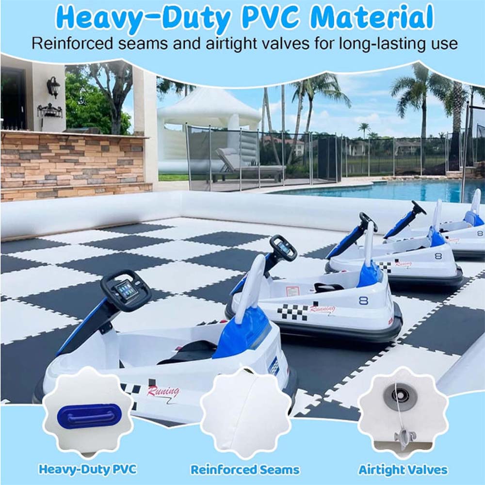 Pista Inflable para Carreras d - Kids Outdoor Karting reseña y precio