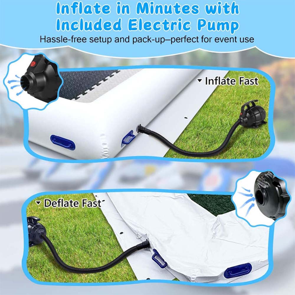 Pista Inflable para Carreras d - Kids Outdoor Karting reseña y precio