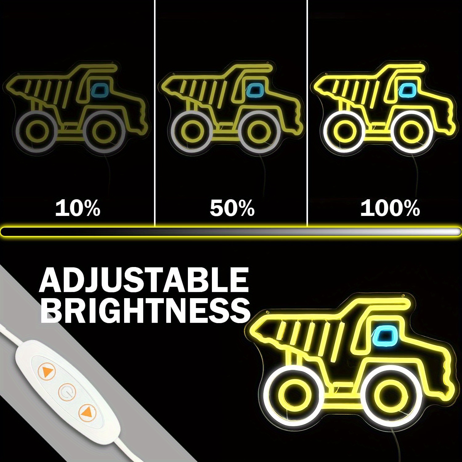 Letrero LED de Neón con Forma  - Kids Outdoor Dump Truck reseña y precio