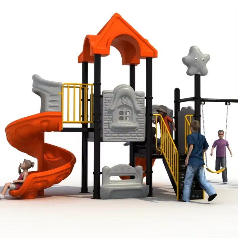 Columpio de Acero y Plástico p - Kids Outdoor Slide Set reseña y precio