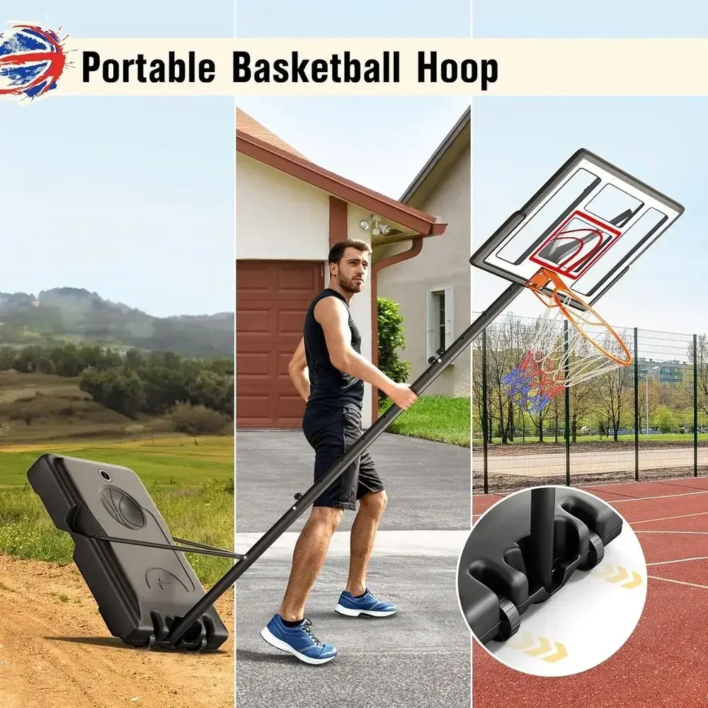Aro de Baloncesto Portátil par - Kids Outdoor Basketball Hoop reseña y precio