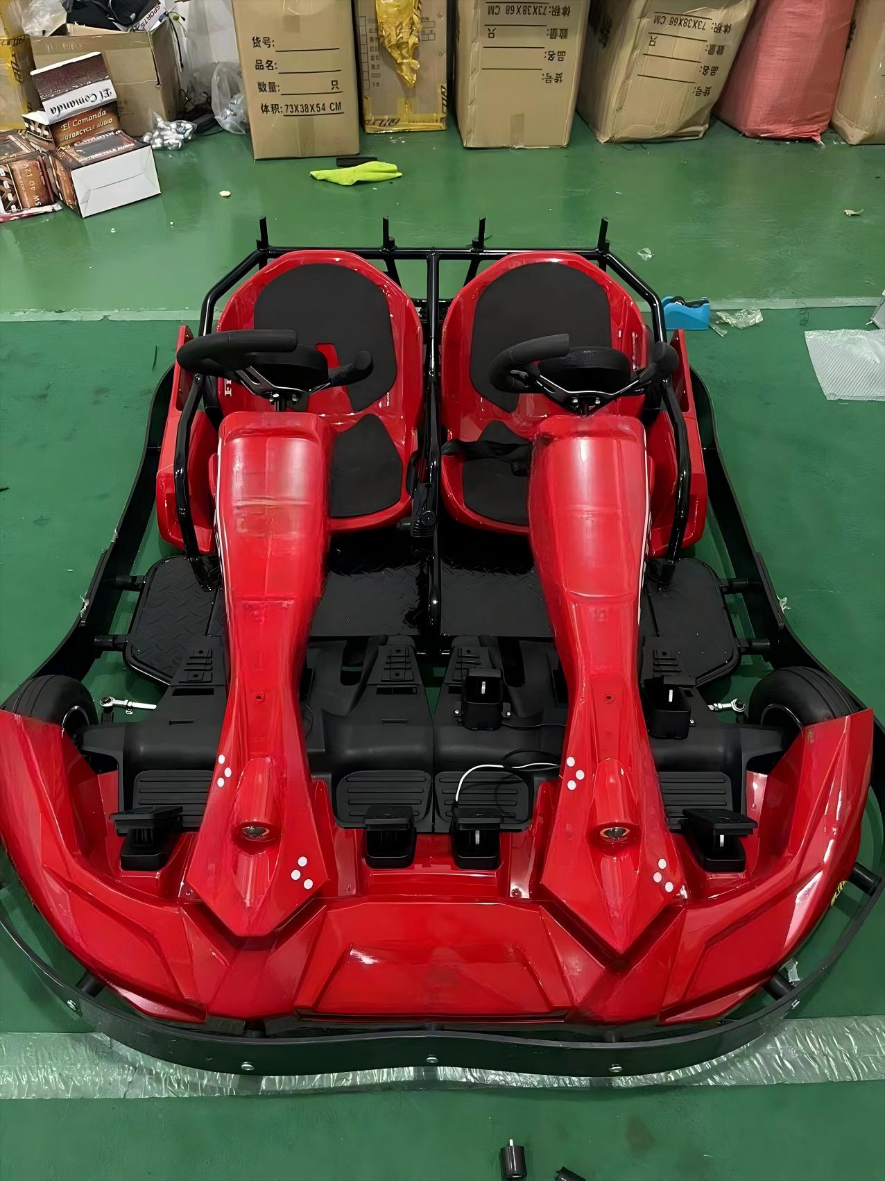 Kart de carreras Electc de dob - Kids Outdoor Karting reseña y precio