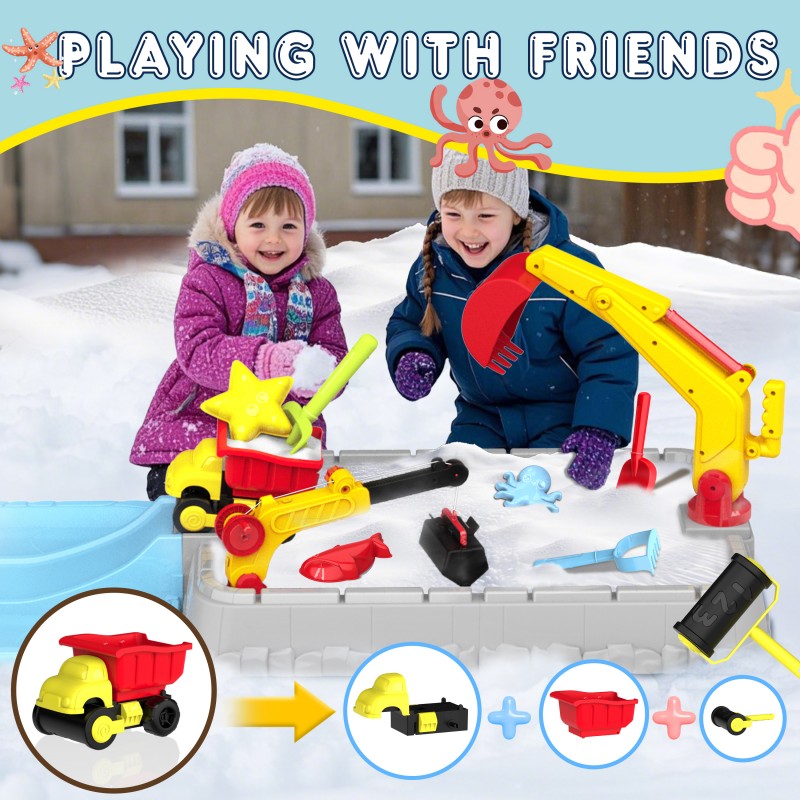 Juego de Construcción de Camio - Kids Outdoor Dump Truck reseña y precio