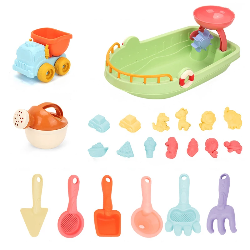 Juego de juguetes de arena par - Kids Outdoor Dump Truck reseña y precio