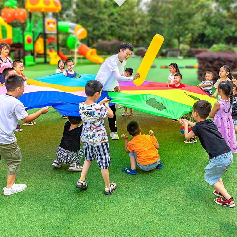 Paracaídas Arcoíris Knock Goph - Kids Outdoor Games For Party reseña y precio