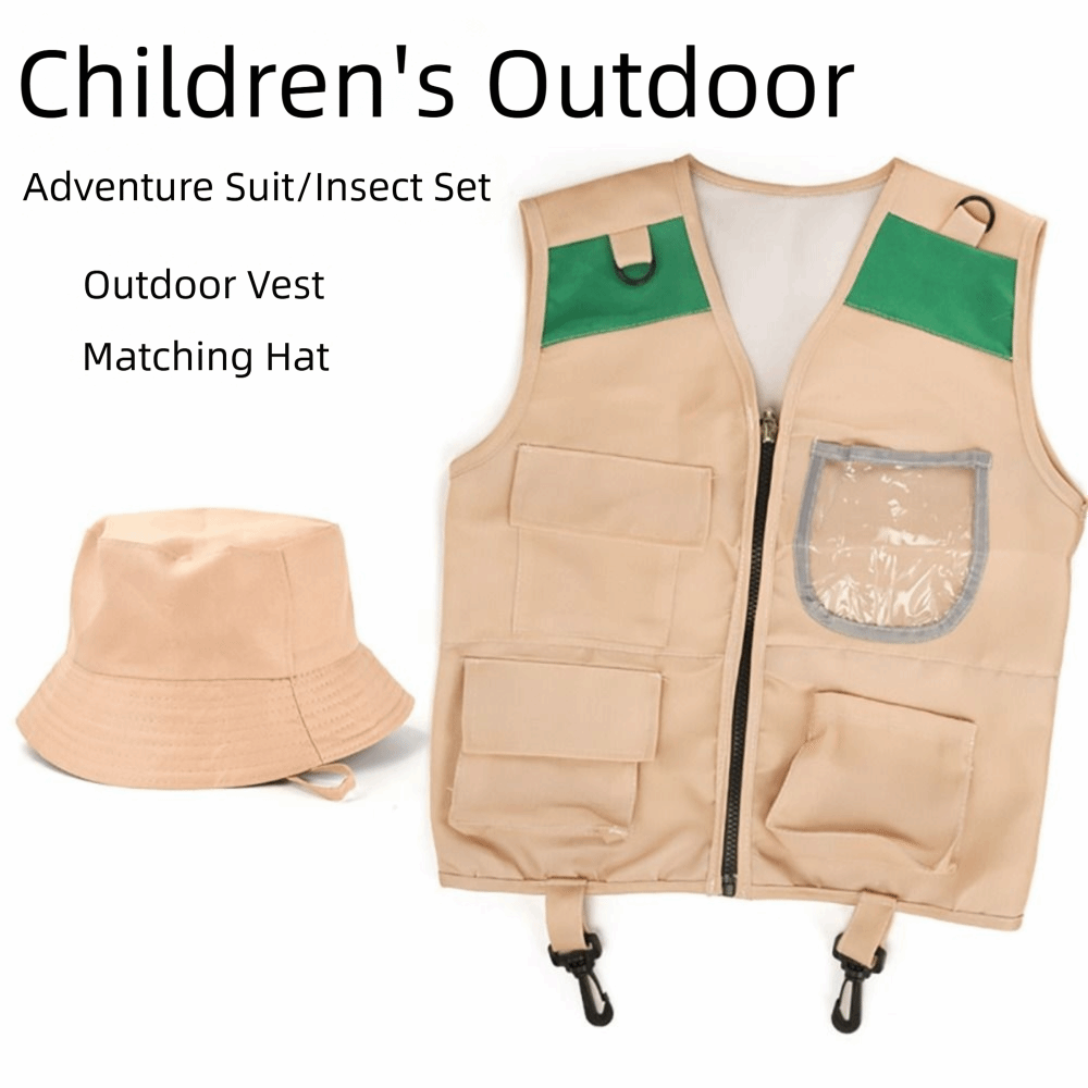 Chaleco y Sombrero de Explorad - Kids Outdoor Adventure Kit reseña y precio