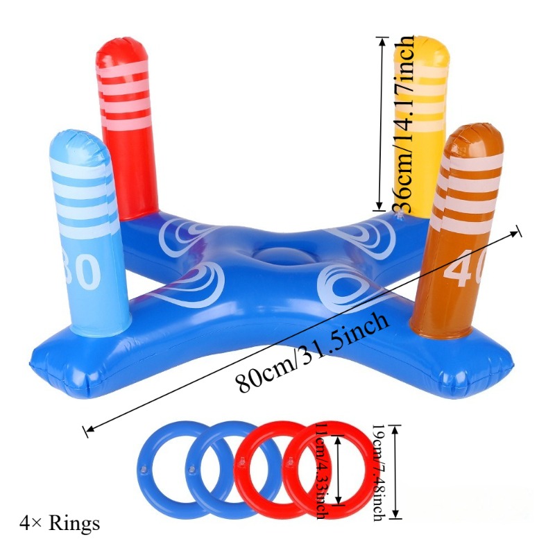 Juego inflable de lanzamiento  - Kids Outdoor Games For Party reseña y precio