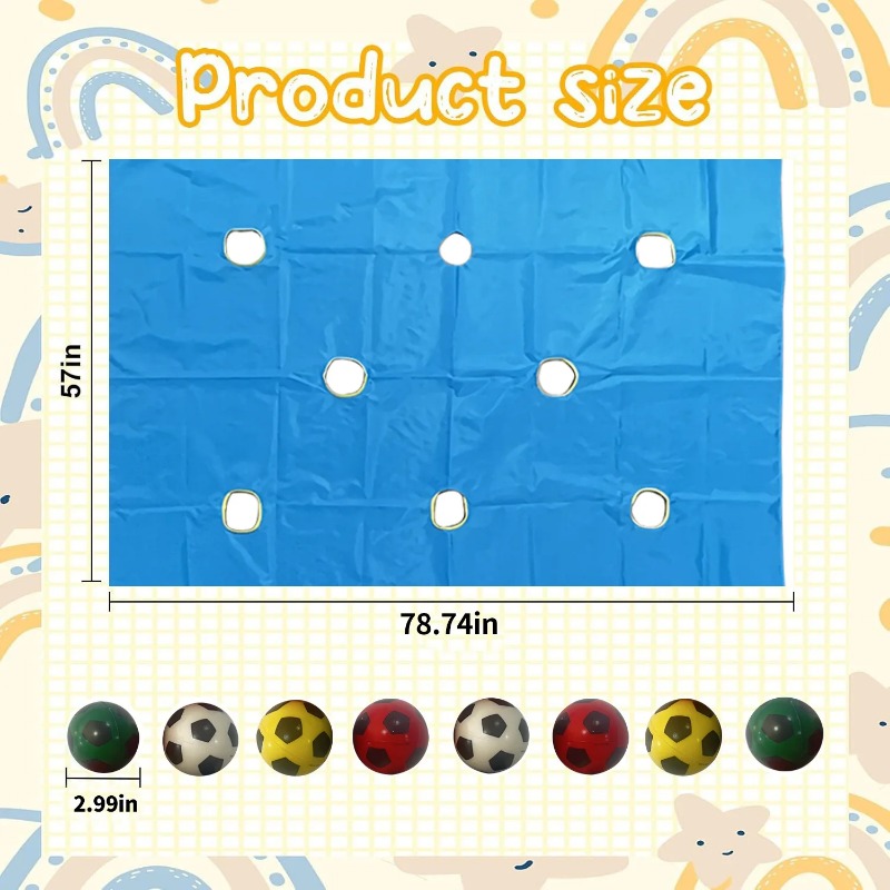 Juego de Lona con Agujeros par - Kids Outdoor Games For Party reseña y precio