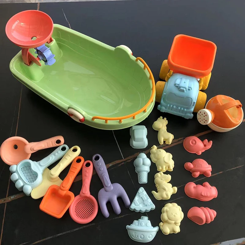 Juego de Juguetes de Playa: Ca - Kids Outdoor Dump Truck reseña y precio