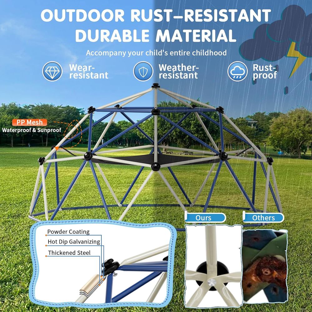 ClimDome, Domo de Escalada de  - Kids Outdoor Dome Climber reseña y precio