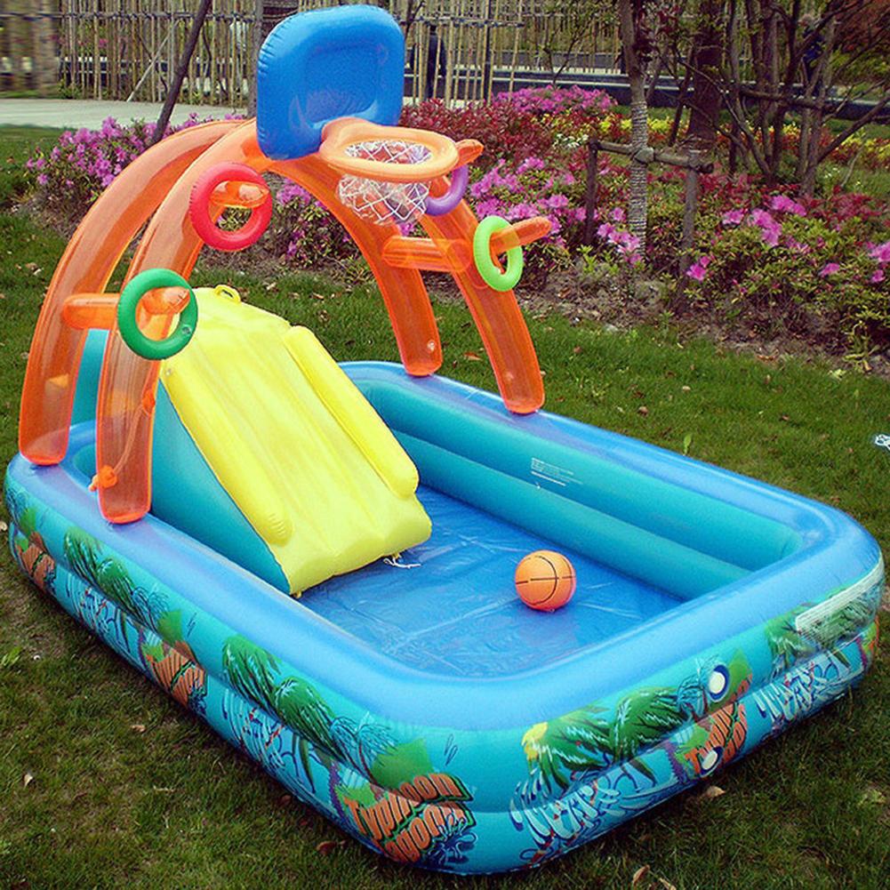 Nueva tobogán de agua divertid - Kids Outdoor Slide Set reseña y precio