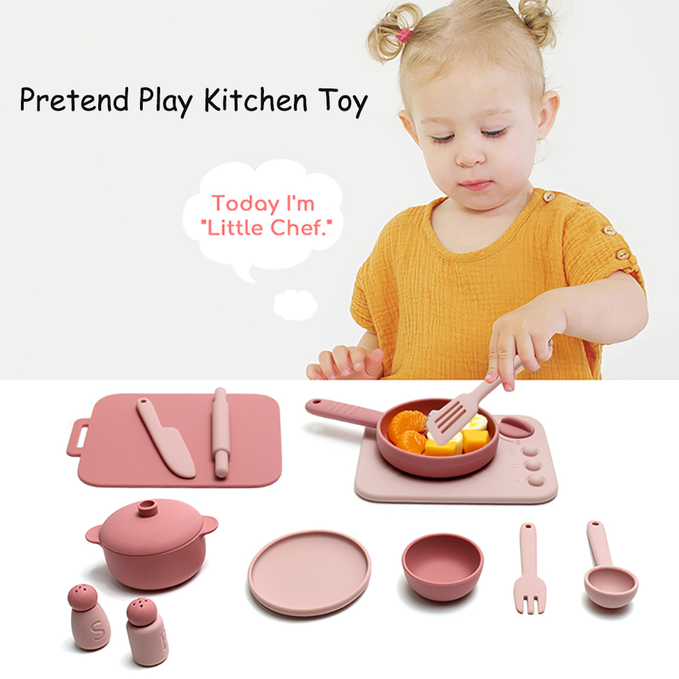 Juego de 13 Piezas de Juguetes - Kids Outdoor Kitchen Set reseña y precio