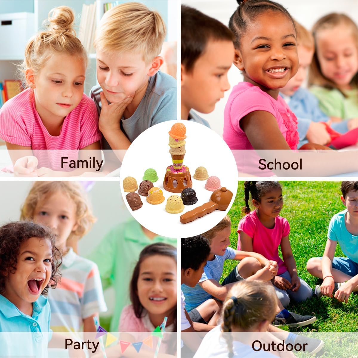 Juegos de apilamiento de helad - Kids Outdoor Kitchen Set reseña y precio