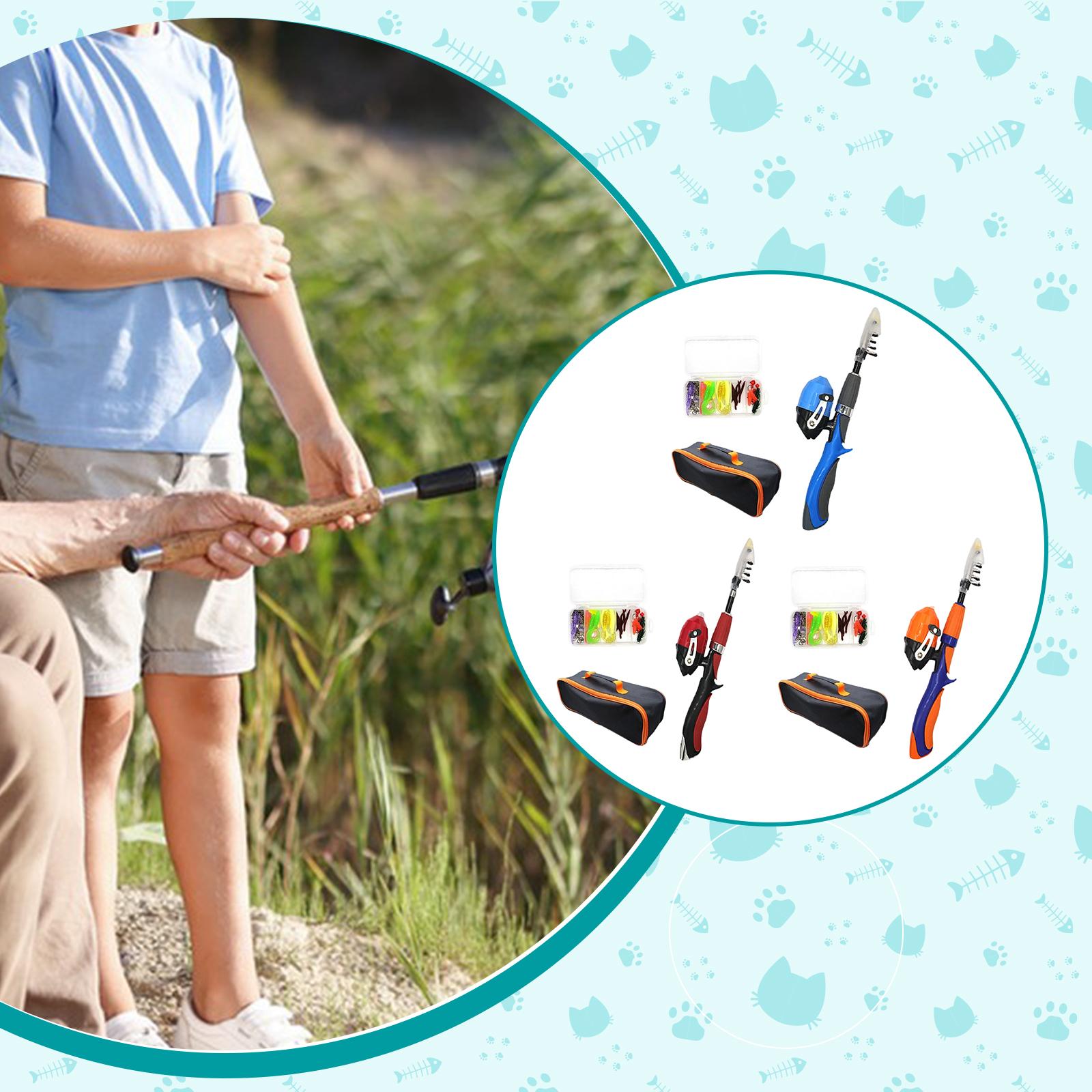 Kit de Caña de Pescar Telescóp - Kids Outdoor Adventure Kit reseña y precio