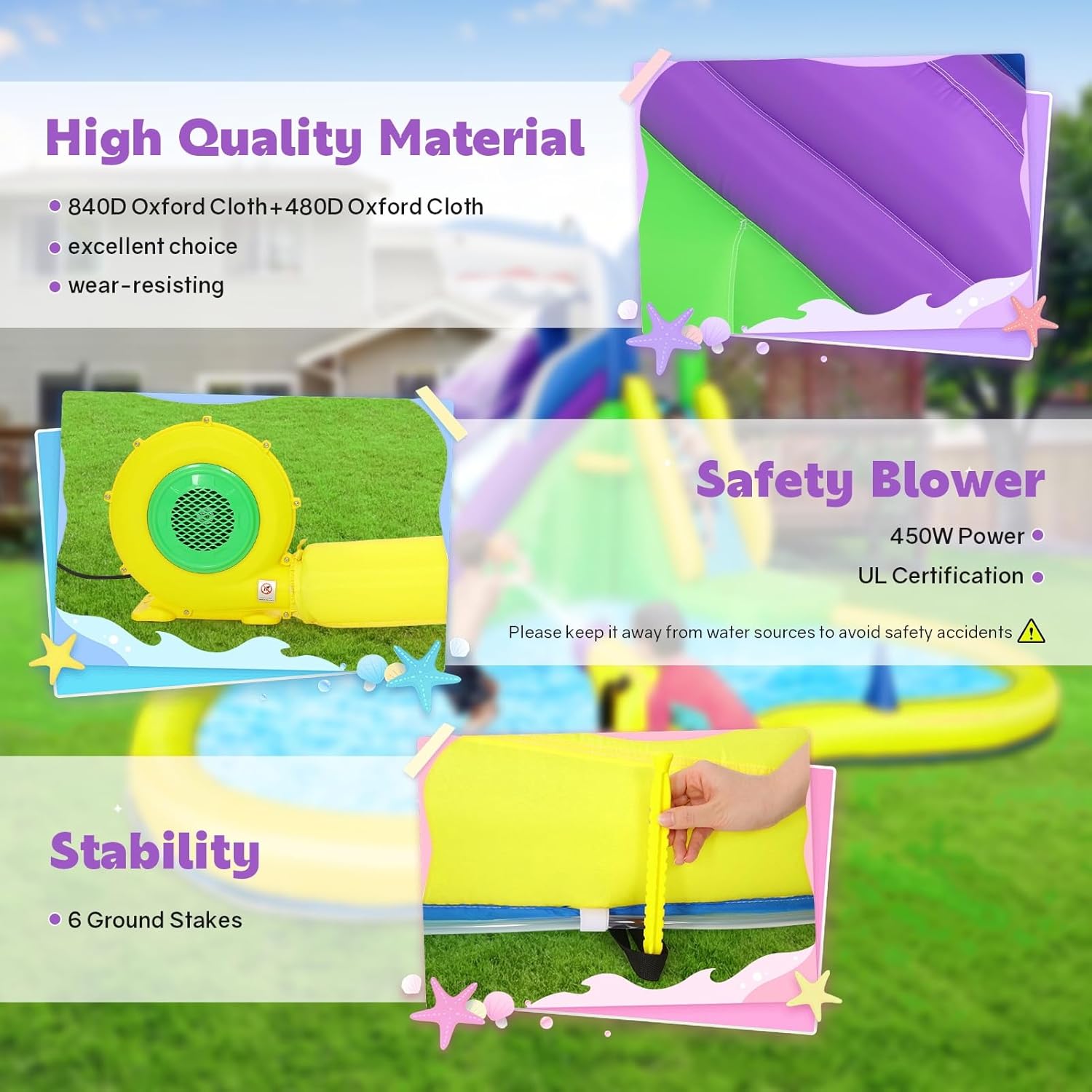 Casa de Brinco Inflable de 13x - Kids Outdoor Play reseña y precio