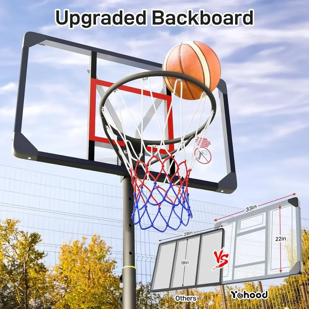 Aro de Baloncesto Portátil de  - Kids Outdoor Basketball Hoop reseña y precio