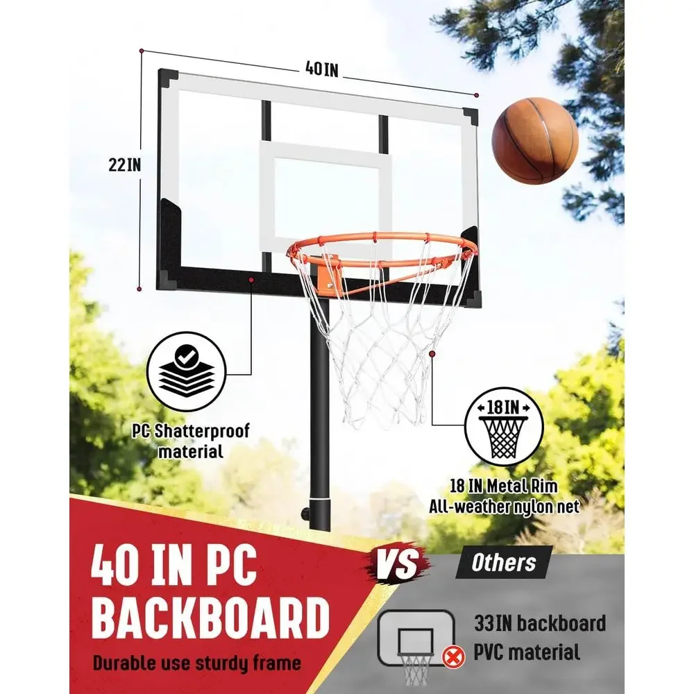 Aro de Baloncesto Ajustable pa - Kids Outdoor Basketball Hoop reseña y precio