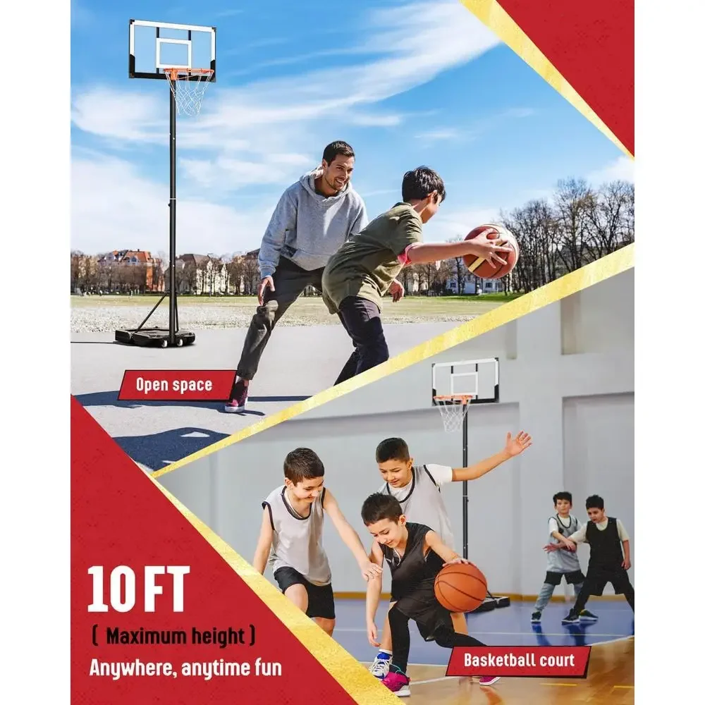 Aro de Baloncesto Ajustable pa - Kids Outdoor Basketball Hoop reseña y precio