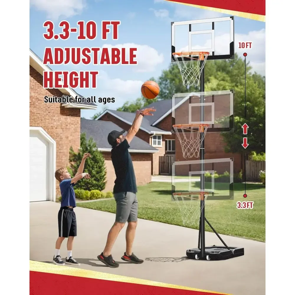 Aro de Baloncesto Ajustable pa - Kids Outdoor Basketball Hoop reseña y precio