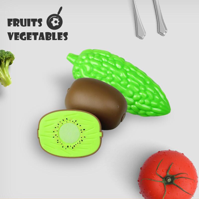 Juego de cortar comida para ni - Kids Outdoor Kitchen Set reseña y precio