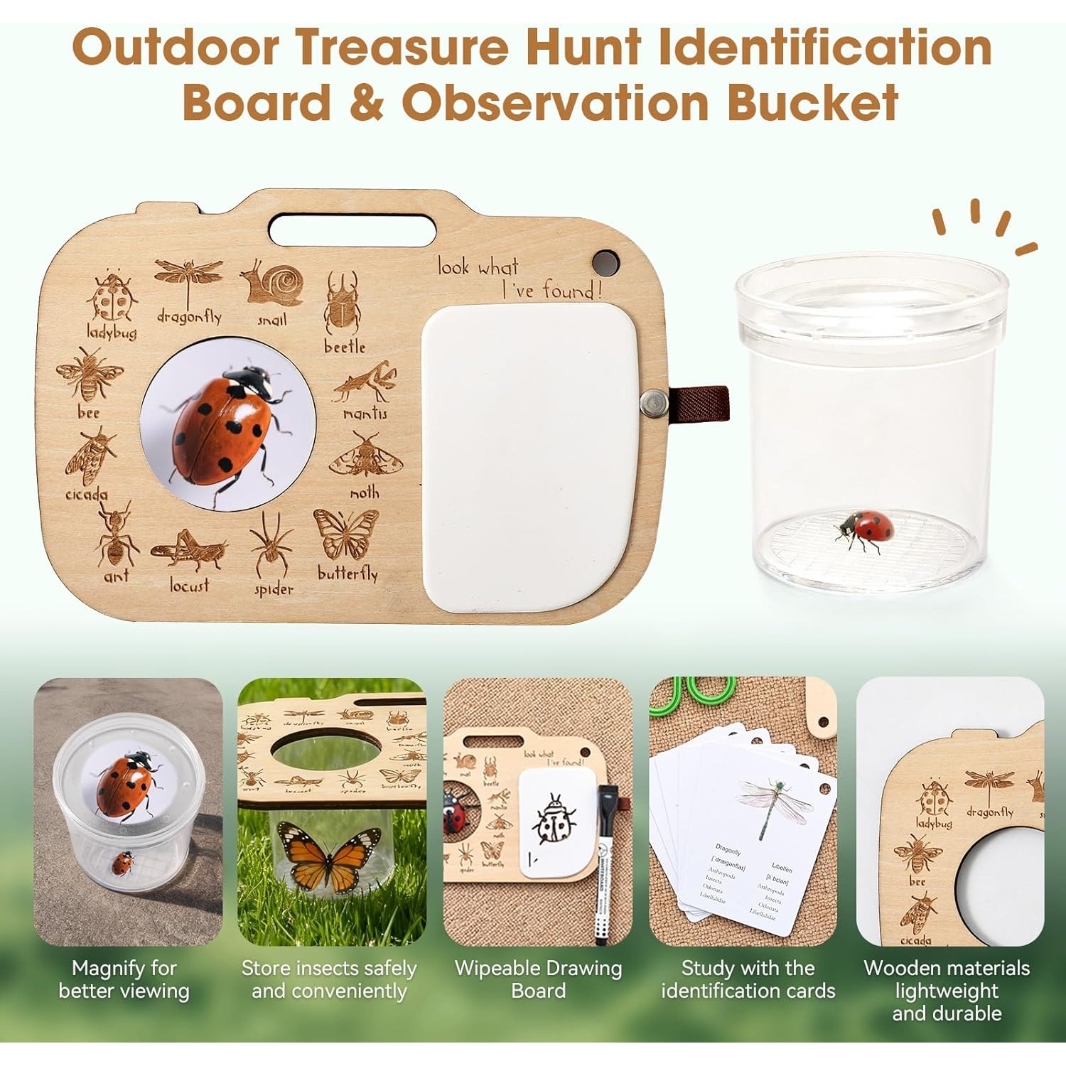 Kit Atrapa Insectos para Niños - Kids Outdoor Adventure Kit reseña y precio