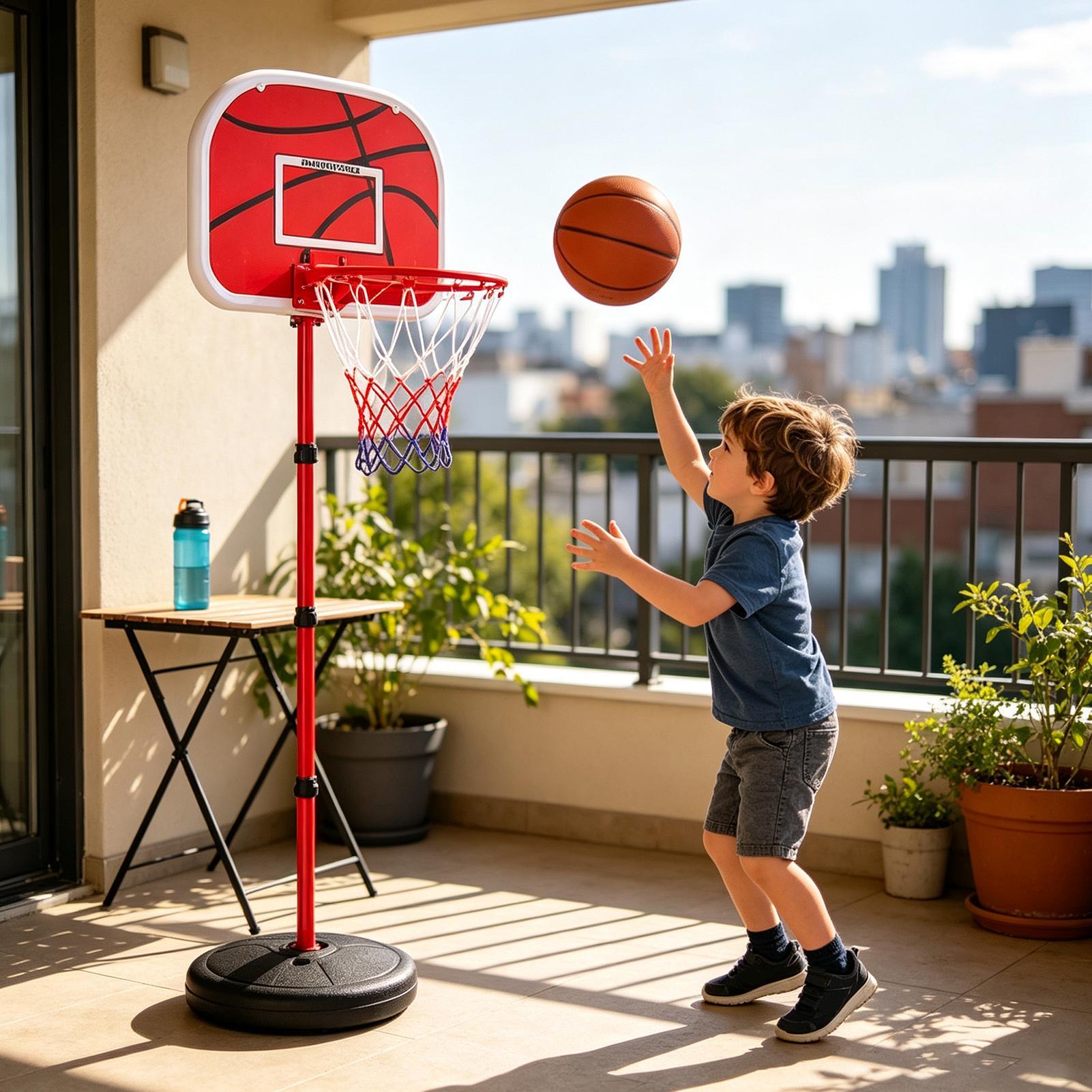 Aro de baloncesto para niños,  - Kids Outdoor Basketball Hoop reseña y precio