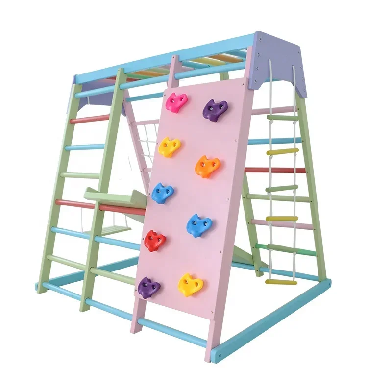 Set de Escalada de Madera para - Kids Outdoor Slide Set reseña y precio
