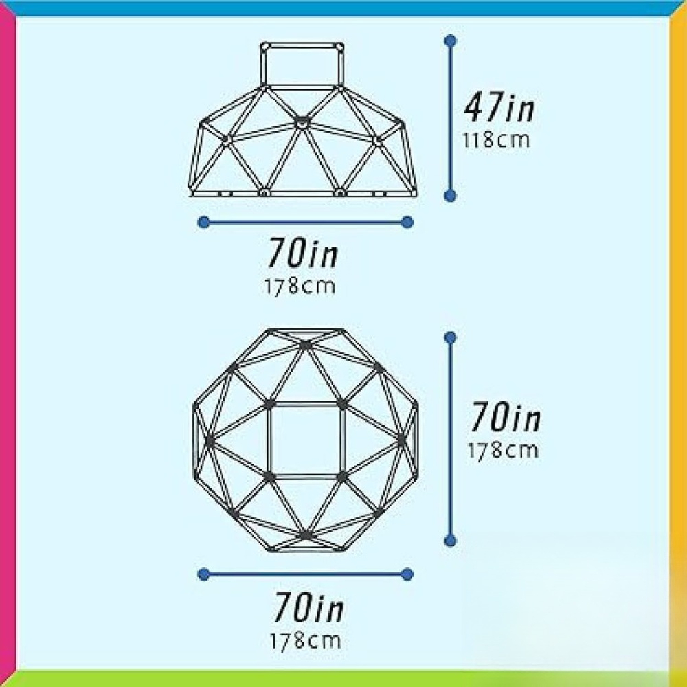 Juego de Escalada para Niños,  - Kids Outdoor Dome Climber reseña y precio