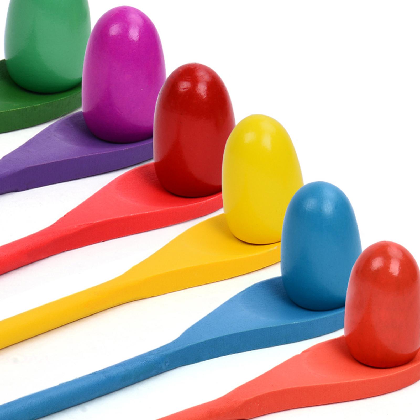Juego de 6 Cucharas para Huevo - Kids Outdoor Games For Party reseña y precio