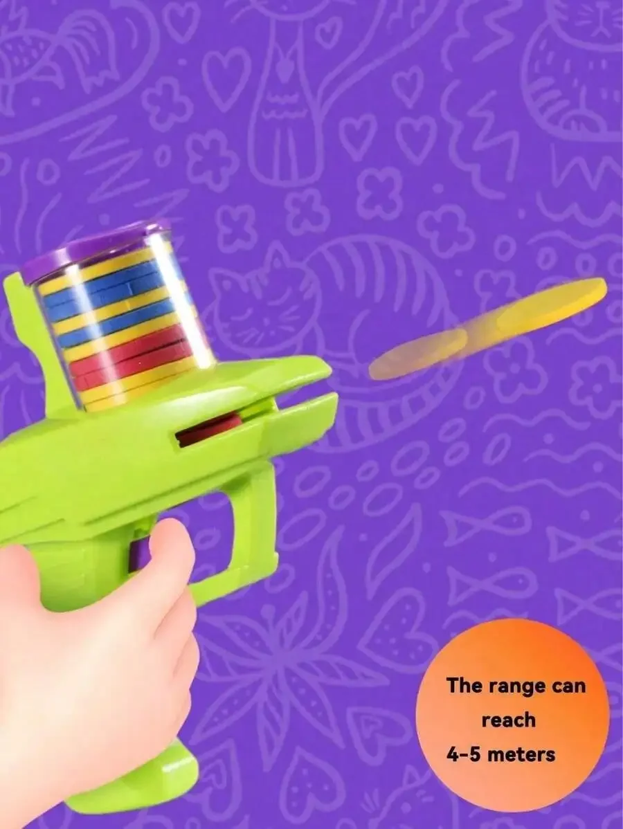 Lanzador de discos 2026, jugue - Kids Outdoor Games For Party reseña y precio